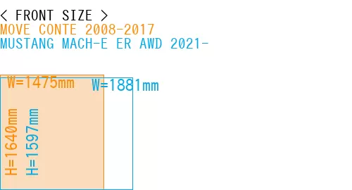 #MOVE CONTE 2008-2017 + MUSTANG MACH-E ER AWD 2021-